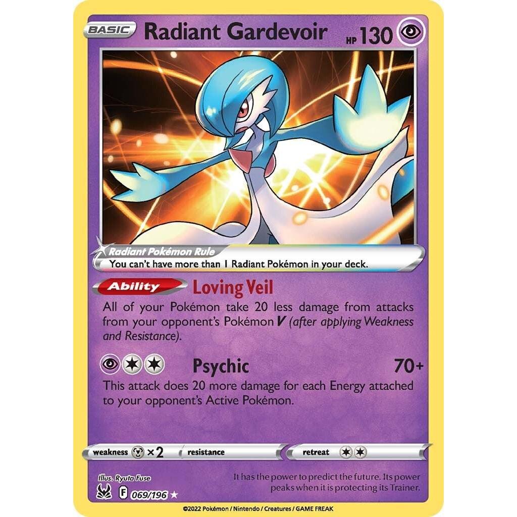 Radiant Gardevoir 069/196_Pokemon Lost Origins Singles_Radiant