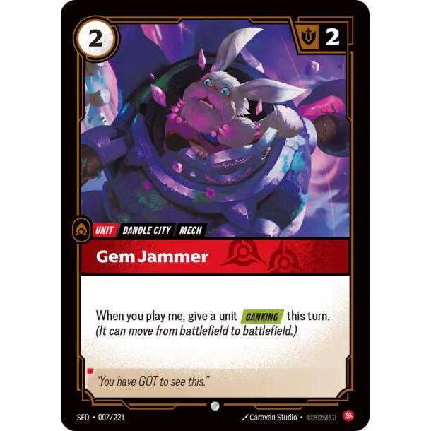 Gem Jammer 007/221 - Riftbound Spiritsake