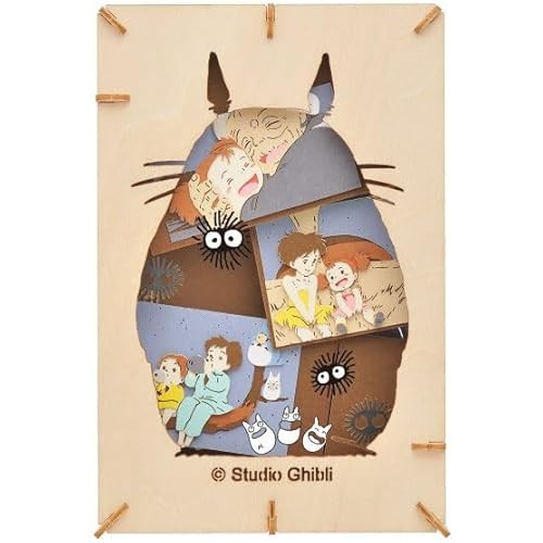 [Direct from JP] Paper Theater -Wood Style- My Neighbor Totoro PT-WL12X