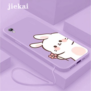 เคสโทรศัพท์มือถือ ซิลิโคน กันกระแทก ลายการ์ตูนกระต่าย ดอกคําฝอยน่ารัก สําหรับ VIVO Y1S Y90 Y91C Y91I