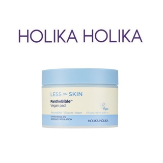 [HOLIKA HOLIKA] Less On Skin PantheBible Vegan Pad 180ml  แผ่นมังสวิรัติ  ขนาด สินค้าเกาหลีแท้ๆส่งตรงจากเกาหลี