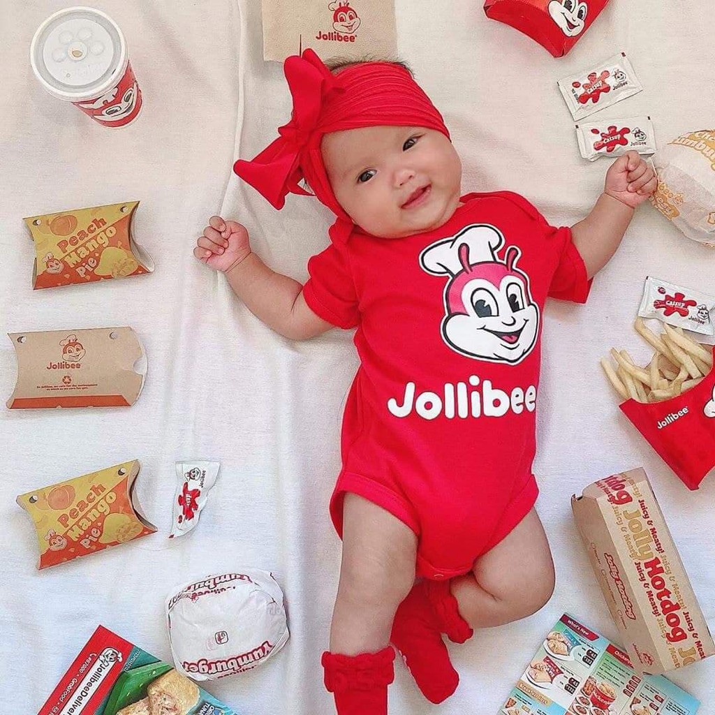 FAST FOOD BABY MILESTONE ONESIE - JABEE LKA7