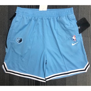 กางเกงขาสั้นบาสเก็ตบอล nba Memphis Grizzlies สีฟ้า 2201