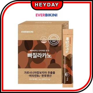 [Everbikini] Ppagillacano 3.3gX28sticks 1 กล่อง / กาแฟเกาหลี / อเมริกาโน่ / กาแฟผง / วิตามิน B1 / กรดแพนโตธีนิก / ลดน้ําหนัก / เผาผลาญไขมัน / ควบคุมแคลอรี่ / ดีท็อกซ์ / อาหารเกาหลี