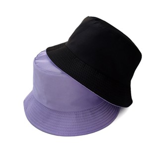 bucket hat fashion women summer solid casual sun hat