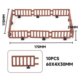 Moc บล็อคตัวต่อ รูปสัตว์ในสวนสัตว์ ยีราฟ หมู แกะ