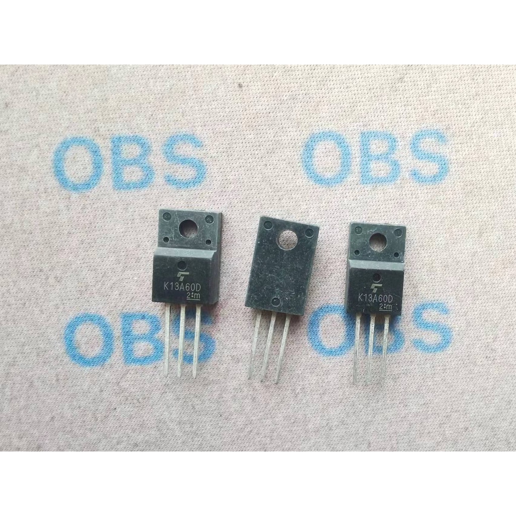((5 ชิ้น) K13A60D TK13A60D 13A60D Field Effect Tube TO-220F 600V 13A นําเข้า