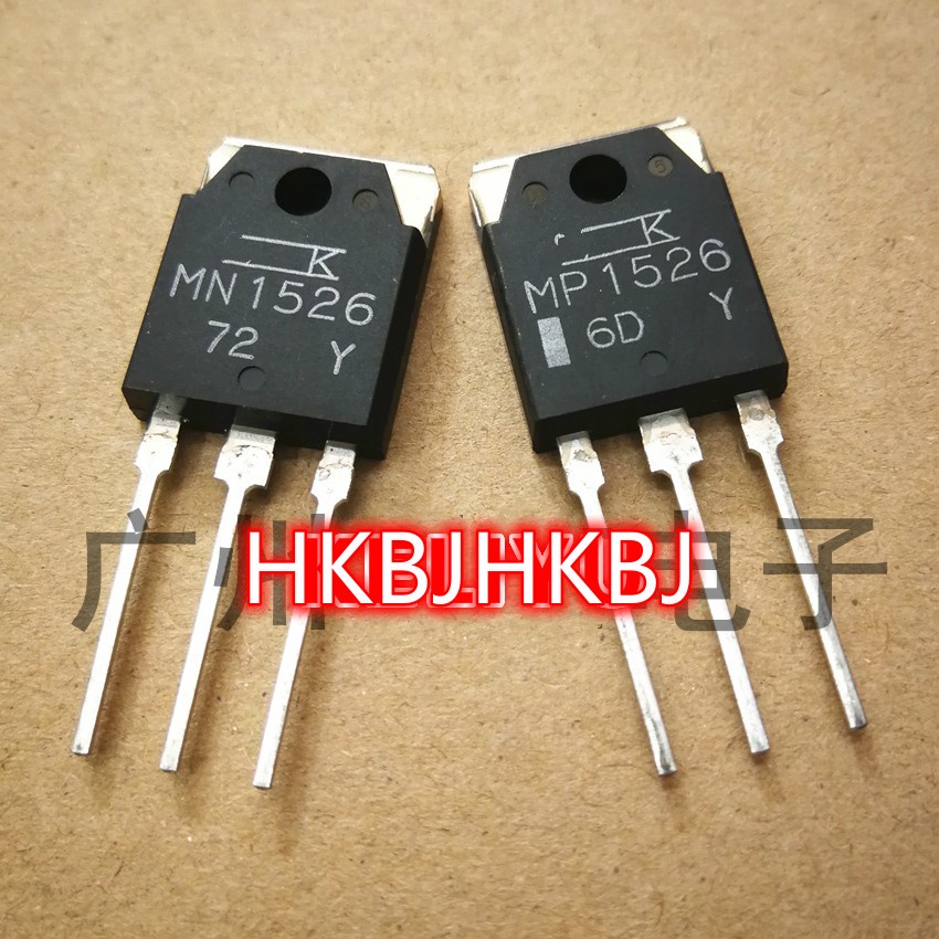 4pcs = 2 คู่ 2 PC MN1526 + 2 PC MP1526 ใหม่ SPTECH Silicon PNP Power ทรานซิสเตอร์ใหม่เดิมขาย HKBJ