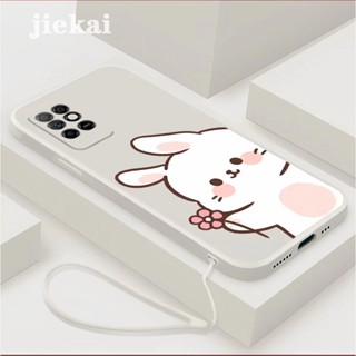 เคสโทรศัพท์มือถือ ซิลิโคน กันกระแทก ลายการ์ตูนกระต่าย ดอกคําฝอยน่ารัก สําหรับ INFINIX NOTE 8