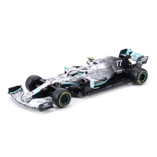 Bburago 1:43 2019/2016 ทีม Benz Mercedes W10 #77 #โมเดลรถแข่งของเล่น สําหรับเด็ก 44 F1❃