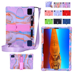 เคสแท็บเล็ต ซิลิโคนนิ่ม กันกระแทก พร้อมขาตั้ง หลากสี สําหรับ Teclast P30S P30 Air M40 Plus