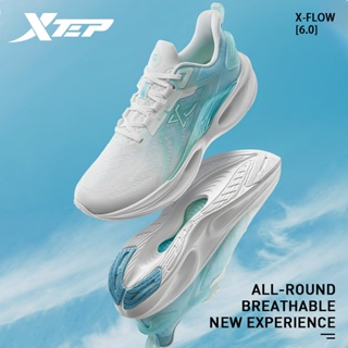 Xtep X-FLOW 6.0 รองเท้าวิ่ง ผ้าแจ็คการ์ด รองรับแรงกระแทก ทนต่อการเสียดสี สําหรับผู้ชาย