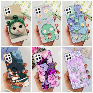 เคสโทรศัพท์ซิลิโคน TPU แบบนิ่ม ลายไดโนเสาร์ นักบินอวกาศ สําหรับ Samsung Galaxy A22 4G SM-A225F A22 5G A22S SM-A226B