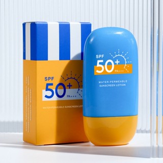 ครีมกันแดด SPF50+PA+++ ป้องกันรังสียูวี น้ําหนักเบา ระบายอากาศ ไม่เหนียวติด 50 กรัม