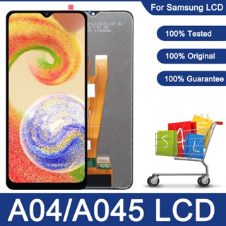 อะไหล่หน้าจอสัมผัส LCD 6.5 นิ้ว แบบเปลี่ยน สําหรับ Samsung Galaxy A04 A045 A045F A045M A045F/DS