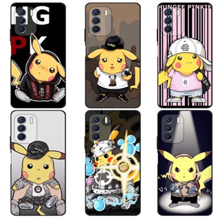 เคส Infinix Zero 5G 2023 X6815C Case การ์ตูน Pokemon Pikachu Soft TPU เคสซิลิโคน โทรศัพท์มือถือ เคส