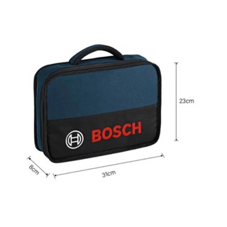 Bosch Bosch กระเป๋าเครื่องมือ อเนกประสงค์ ผ้าแคนวาส แบบพกพา ที่ทนทาน ขนาดใหญ่ สําหรับใส่เครื่องมือซ่อมแซม