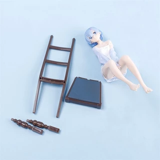 โมเดลฟิกเกอร์ PVC รูปปั้นอนิเมะ Relax Rem Chair ขนาด 17 ซม. เหมาะกับของขวัญ สําหรับตกแต่งโต๊ะทํางาน เก็บสะสม ของสะสม และเด็ก และผู้ใหญ่