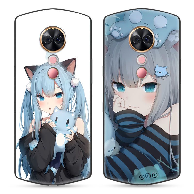 สําหรับ Meitu T9 กรณี HD การ์ตูนทาสีโทรศัพท์ TPU Fundas สําหรับ Meitu T9 T 9 MeituT9 เคสโทรศัพท์