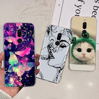 เคสโทรศัพท์ซิลิโคน TPU แบบนิ่ม ลายผีเสื้อ สําหรับ Xiaomi Redmi 8 8A Redmi8A Redmi A 8