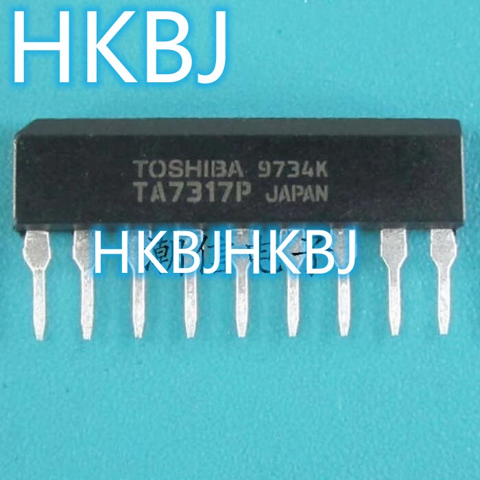 2 ชิ้น Original TA7317P SIP-9 TA7317PG SIP9 ลําโพงและเครื่องขยายเสียงวงจรป้องกันใหม่เดิม