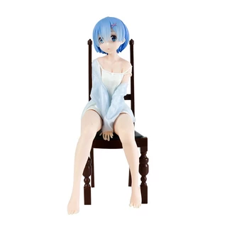 โมเดลฟิกเกอร์ PVC รูปปั้นอนิเมะ Relax Rem Chair ขนาด 17 ซม. เหมาะกับของขวัญ สําหรับตกแต่งโต๊ะทํางาน เก็บสะสม ของสะสม และเด็ก และผู้ใหญ่