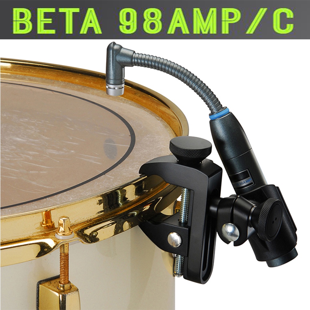 Shure ไมโครโฟน BETA98AMP/C สําหรับกลอง Toms Snare