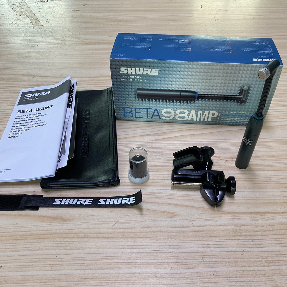 Shure ไมโครโฟน BETA98AMP/C สําหรับกลอง Toms Snare