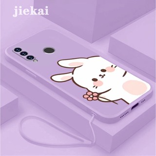 เคสโทรศัพท์มือถือ ซิลิโคน กันกระแทก ลายการ์ตูนกระต่าย ดอกคําฝอยน่ารัก สําหรับ Huawei y9 prime 2019 Enjoy 10 plus 10 pro Honor 9x 9pro