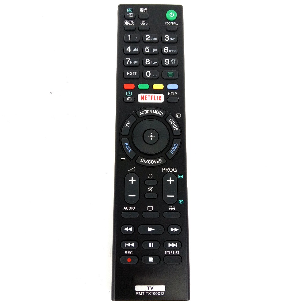 ใหม่ Sony TV Controller RMT-TX100D เปลี่ยน SONY KDL-43W800C KDL-40W657D KD-43X8300C RMT-TX100A