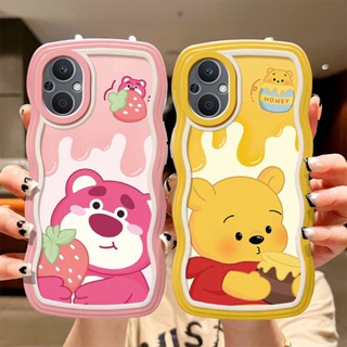 เคสโทรศัพท์มือถือ กันกระแทก ลายการ์ตูนคลื่นน่ารัก สําหรับ oppo reno 8Z 5G reno 7Z 5G reno 6Z reno 8 5G realme 8 5G