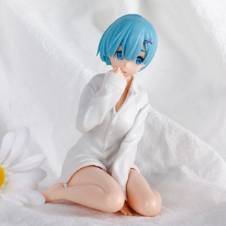 โมเดลฟิกเกอร์ PVC อนิเมะ Re:Life in A Different World From Zero Action Figurine สีขาว ขนาด 11 ซม. ของเล่นสําหรับเด็ก