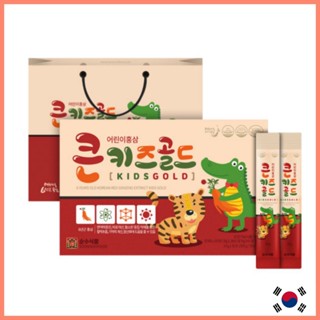 หมดอายุ 02-2026 Korean 6 years red ginseng extract for Kids โสมแดงแท้สำหรับเด็ก1-13ปี ด็กๆแท้จากเกาหลี🇰🇷 red ginseng extract เกาหลี 6 ปีสะกัดเข้มข้น