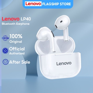 Lenovo Lp40 หูฟังบลูทูธไร้สาย ขนาดเล็ก พร้อมไมโครโฟน