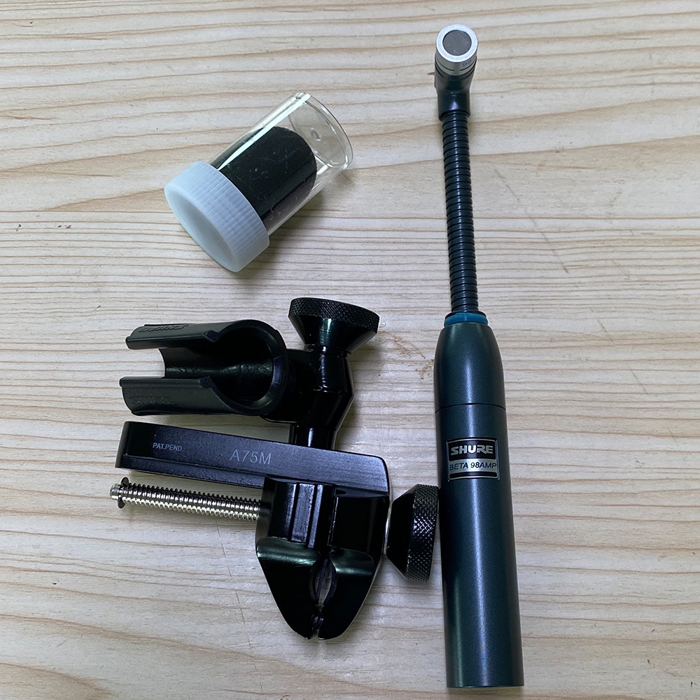 Shure ไมโครโฟน BETA98AMP/C สําหรับกลอง Toms Snare