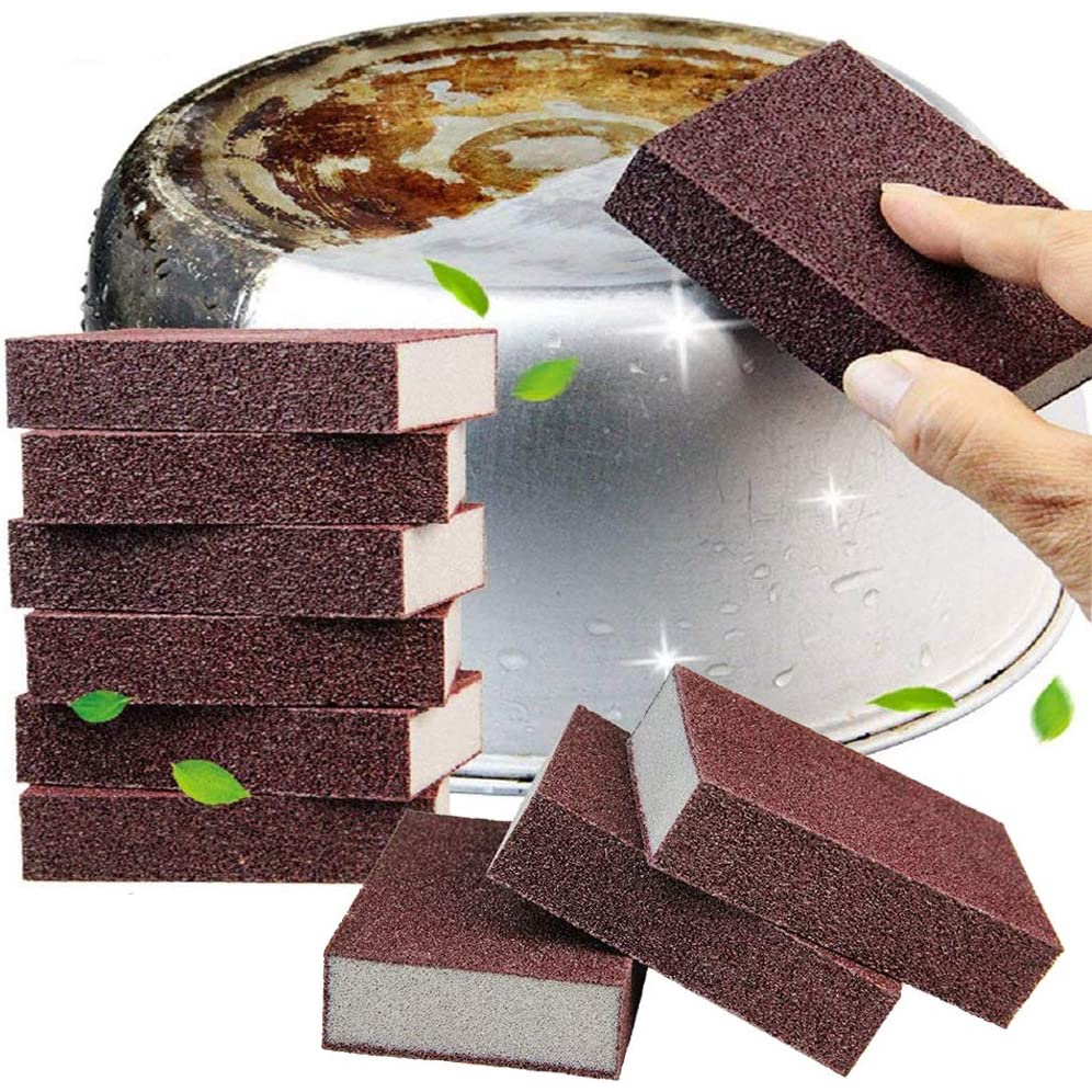 READY STOCK Nano Sponge emery magic eraser sponge Household Cleaning tools Cloth Pot Wash Oil Rust RemoverREADY STOCK Nano Sponge emery magic eraser sponge Household Cleaning tools