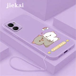 เคสโทรศัพท์มือถือ ซิลิโคน กันกระแทก ลายการ์ตูนแมวน่ารัก สําหรับ VIVO Y15a Y15s