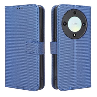 Honor X9A 5G เคส PU Leather Case เคสโทรศัพท์ Stand Wallet HonorX9A 5G เคสมือถือ Cover