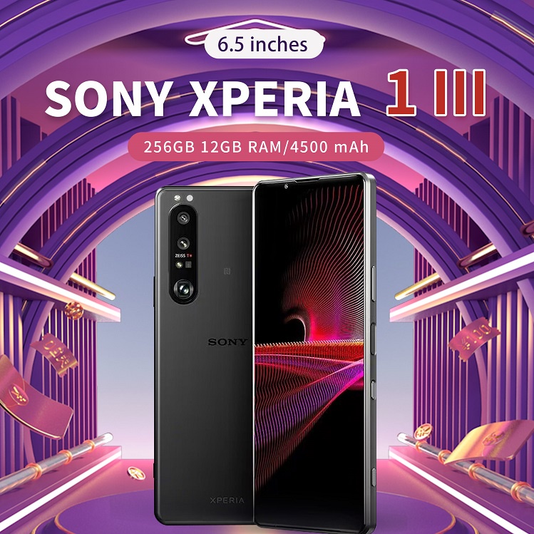 Sony Xperia 1 III 256GB 12GB RAM Snapdragon 888 5G โทรศัพท์มือถือญี่ปุ่น
