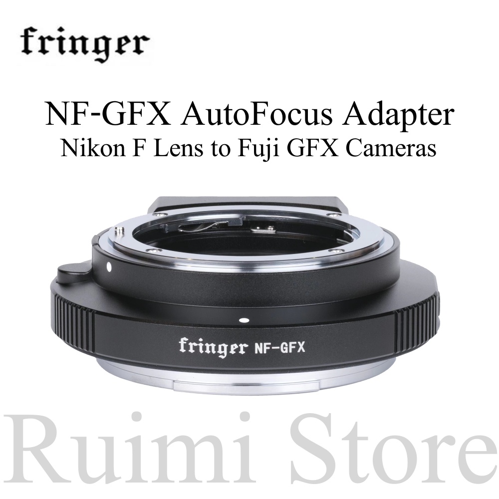 Fringer NF-GFX แหวนอะแดปเตอร์เลนส์โฟกัสอัตโนมัติ สําหรับเลนส์ Nikon F เป็นกล้อง  GFX GFX100 GFX100S 