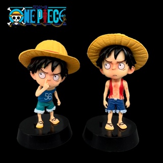 ฟิกเกอร์อนิเมะ One Piece Luffy Monkey D. โมเดลฟิกเกอร์ PVC รูปลูฟี่ ของขวัญของที่ระลึก ของเล่นสําหรับเด็ก