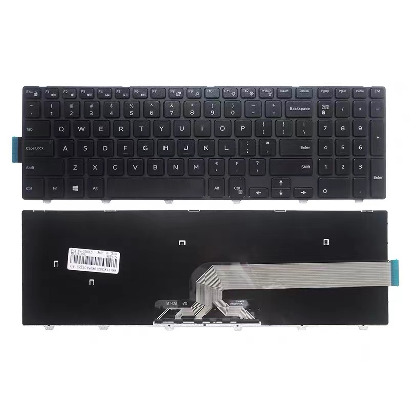 คีย์บอร์ด สําหรับ Dell Inspiron 15-3000 15 5000 5521 5542 5547 5548 5551 5558 5559 3552 3567 3543 15-3000 5468 5545 5748 3541 3549 3568 3541 3558 3542 3551 3552 3558
