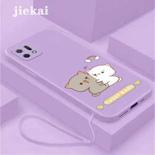 เคส OPPO A16k A16e เคสโทรศัพท์ ซิลิโคน กันกระแทก ดีไซน์ใหม่ การ์ตูนแมวน่ารัก