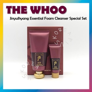 [THE Whoo] Jinyulhyang Essential Foam Cleanser ชุดโฟมทําความสะอาดพิเศษ