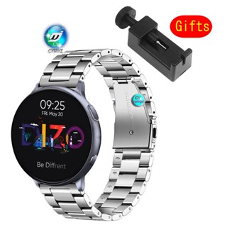 Realme DIZO Watch R สายสนทนา สายโลหะ สายรัดข้อมือกีฬา realme Techlife DIZO Watch R สายสนทนา realme DIZO Watch R สายสแตนเลส