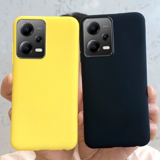 เคสโทรศัพท์มือถือเจลลี่นิ่ม เนื้อแมตต์ บาง สําหรับ Xiaomi POCO X5 X5 Pro 5G PocoX5 X 5 Pro