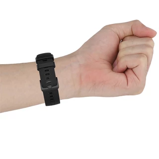 สายนาฬิกาข้อมือซิลิโคน ระบายอากาศ แบบเปลี่ยน สําหรับ Garmin Venu Sq 2 Music