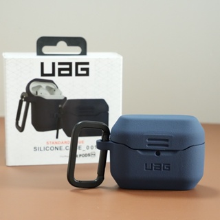 Uag เคสซิลิโคน แบบนิ่ม พร้อมคาราบิเนอร์ ถอดออกได้ สําหรับ Airpods Pro 2 Airpods 3 Airpods 1/2 001