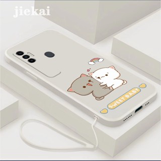 เคสโทรศัพท์มือถือ ซิลิโคน กันกระแทก ลายการ์ตูนแมวน่ารัก สําหรับ TECNO SPARK 7 PRO