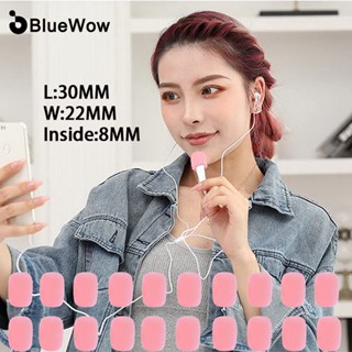 BlueWow โฟมฟองน้ําครอบหูฟังไมโครโฟน ขนาดเล็ก สีชมพู 10 แพ็ค